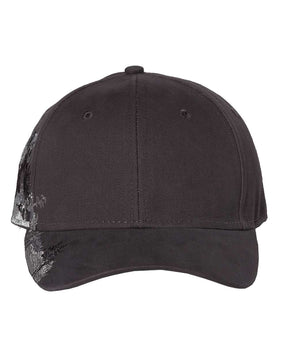 DRI DUCK Grizzly Bear Cap. 3319 - Charcoal