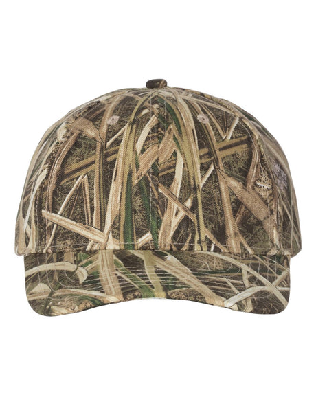Kati Licensed Camo Hook-and-Loop Cap. LC15V - Mossy Oak Shadow Grass