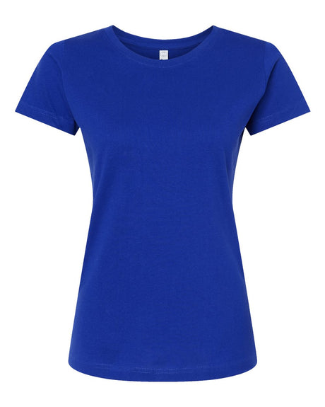 LAT Women's Fine Jersey Tee. 3516 - Royal