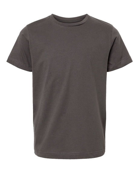 LAT Youth Fine Jersey Tee. 6101 - Charcoal