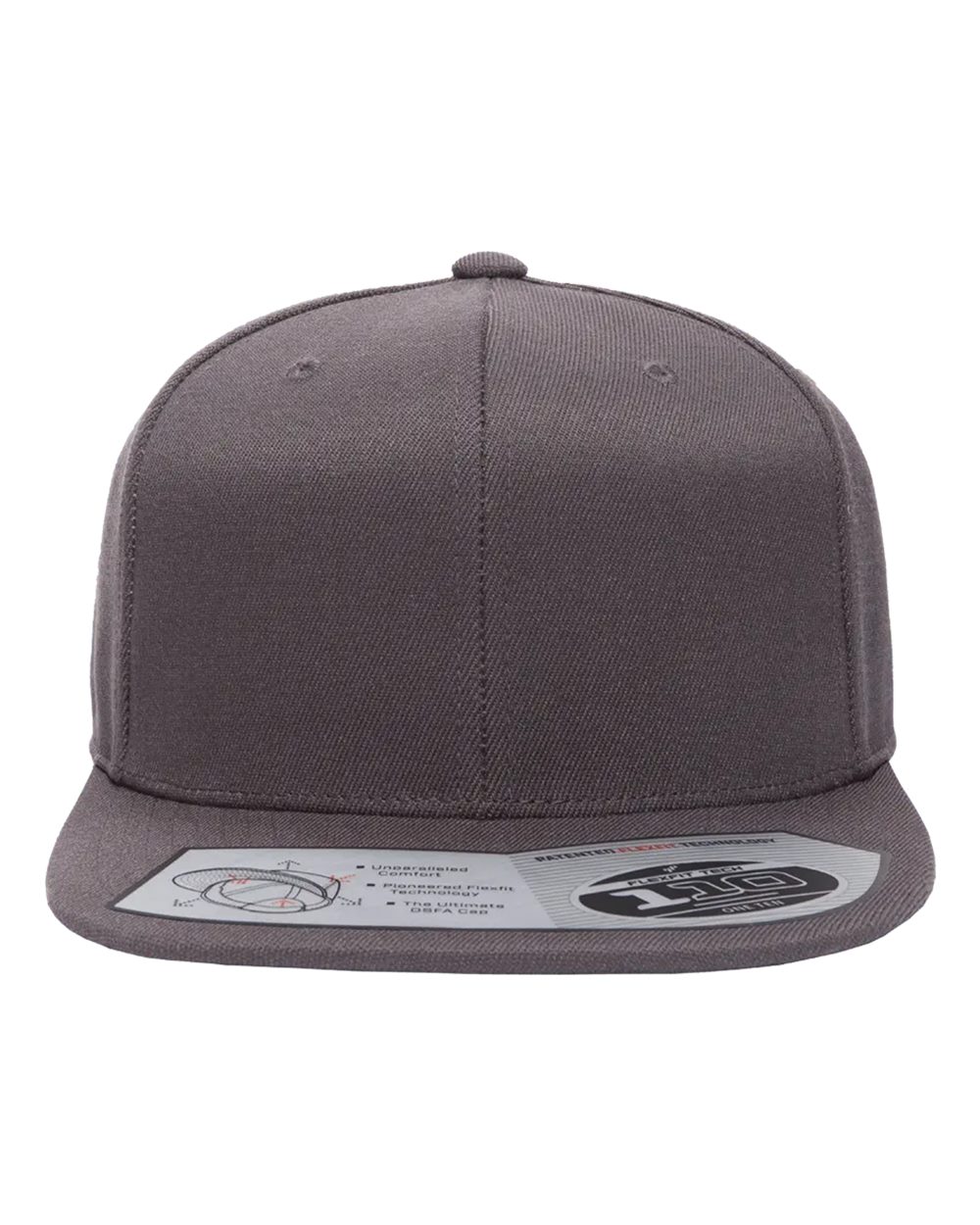 Flexfit 110® Snapback Cap. 110F - Dark Grey