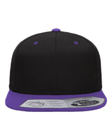 Flexfit 110® Snapback Cap. 110F - Black/ Purple