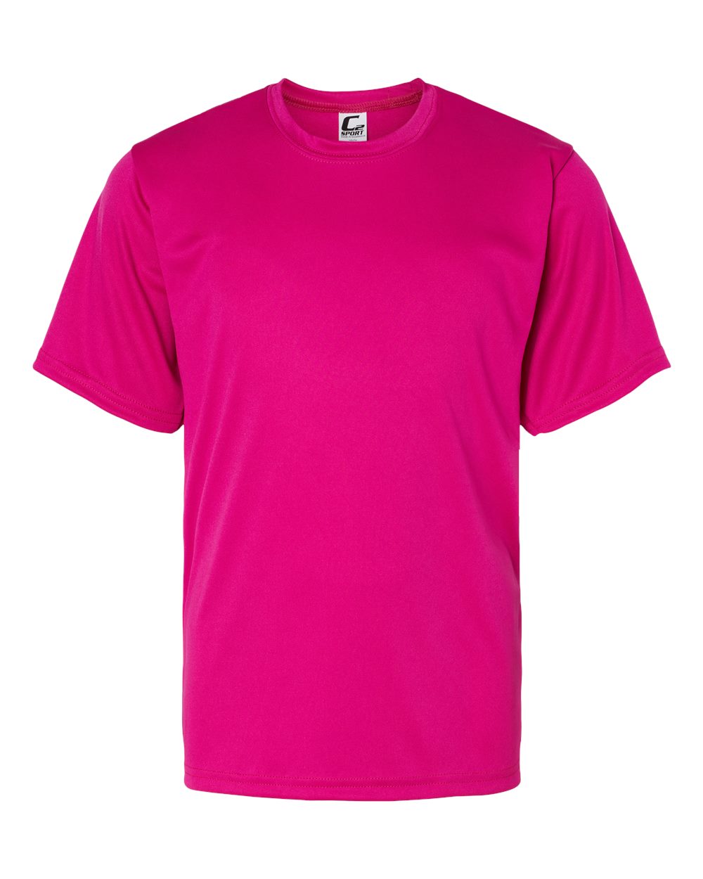 C2 Sport Youth Performance T-Shirt. 5200 - Hot Pink
