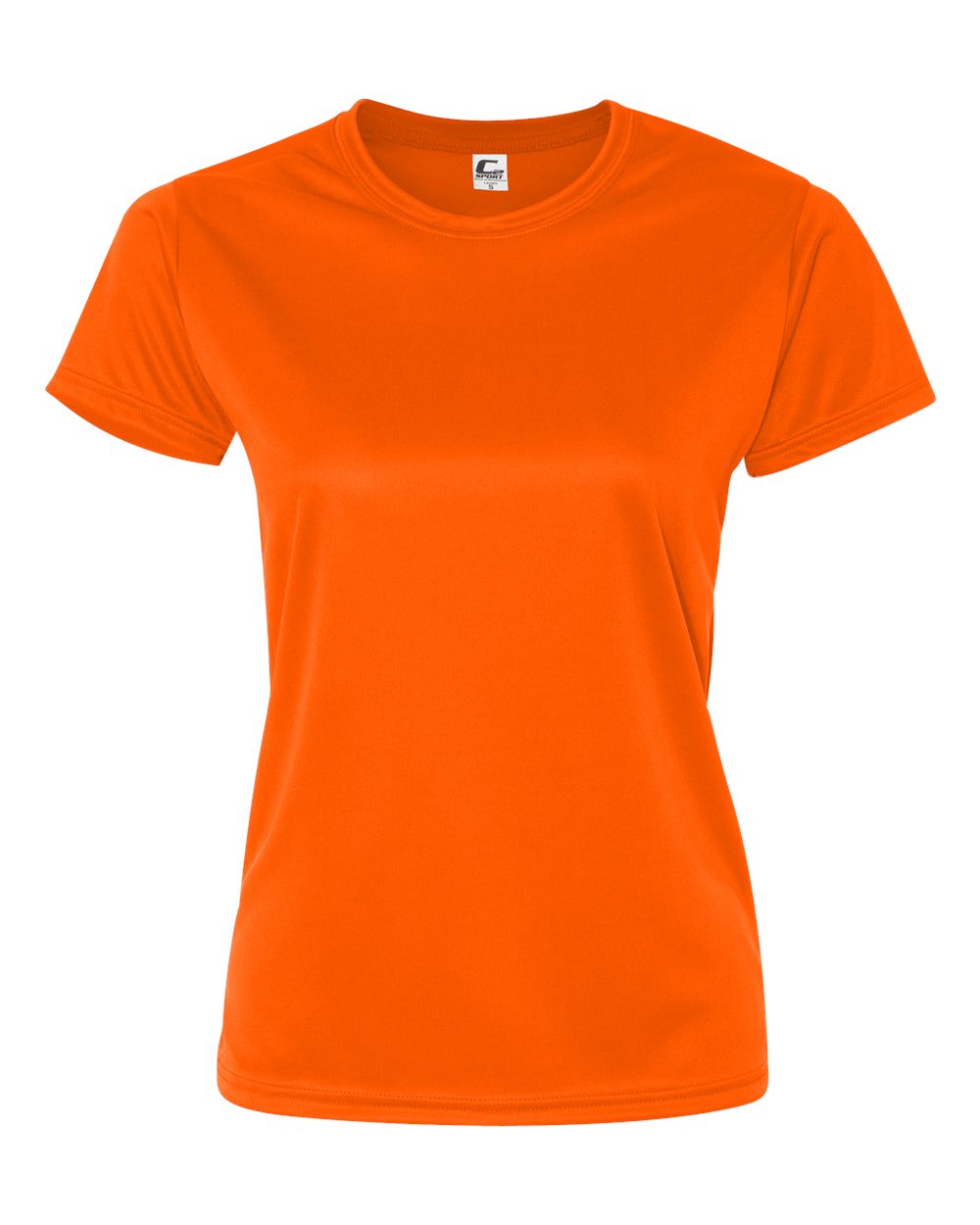 C2 Sport Women’s Performance T-Shirt. 5600 - Safety Orange