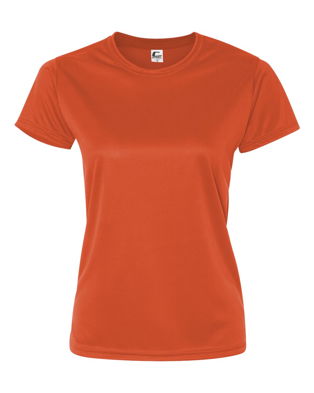C2 Sport Women’s Performance T-Shirt. 5600 - Burnt Orange