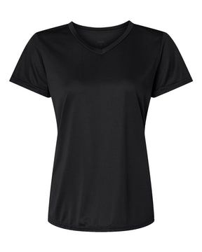 Augusta Sportswear Women's Nexgen Performance V-Neck T-Shirt. 1790 - Black