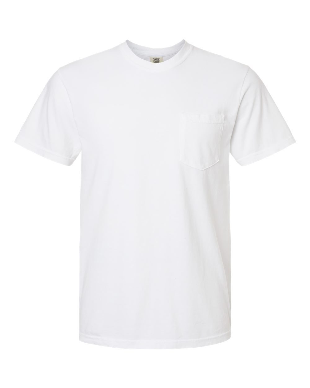 Comfort Colors Unisex Garment-Dyed Heavyweight Pocket T-Shirt. 6030 - White