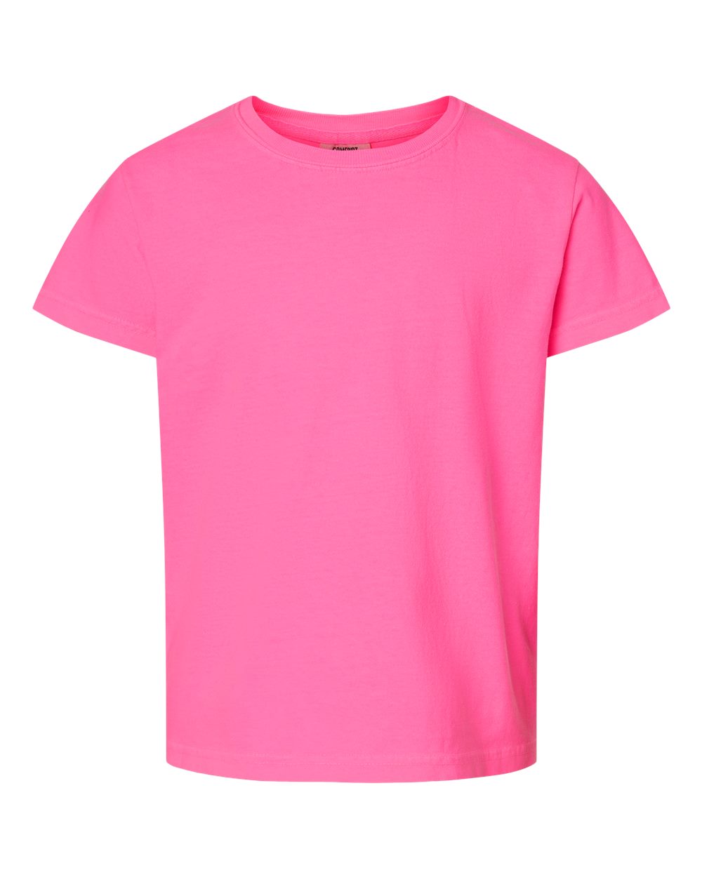 Comfort Colors Youth Garment-Dyed Heavyweight T-Shirt. 9018 - Neon Pink
