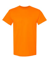Gildan Unisex Heavy Cotton™ T-Shirt. 5000 - Safety Orange
