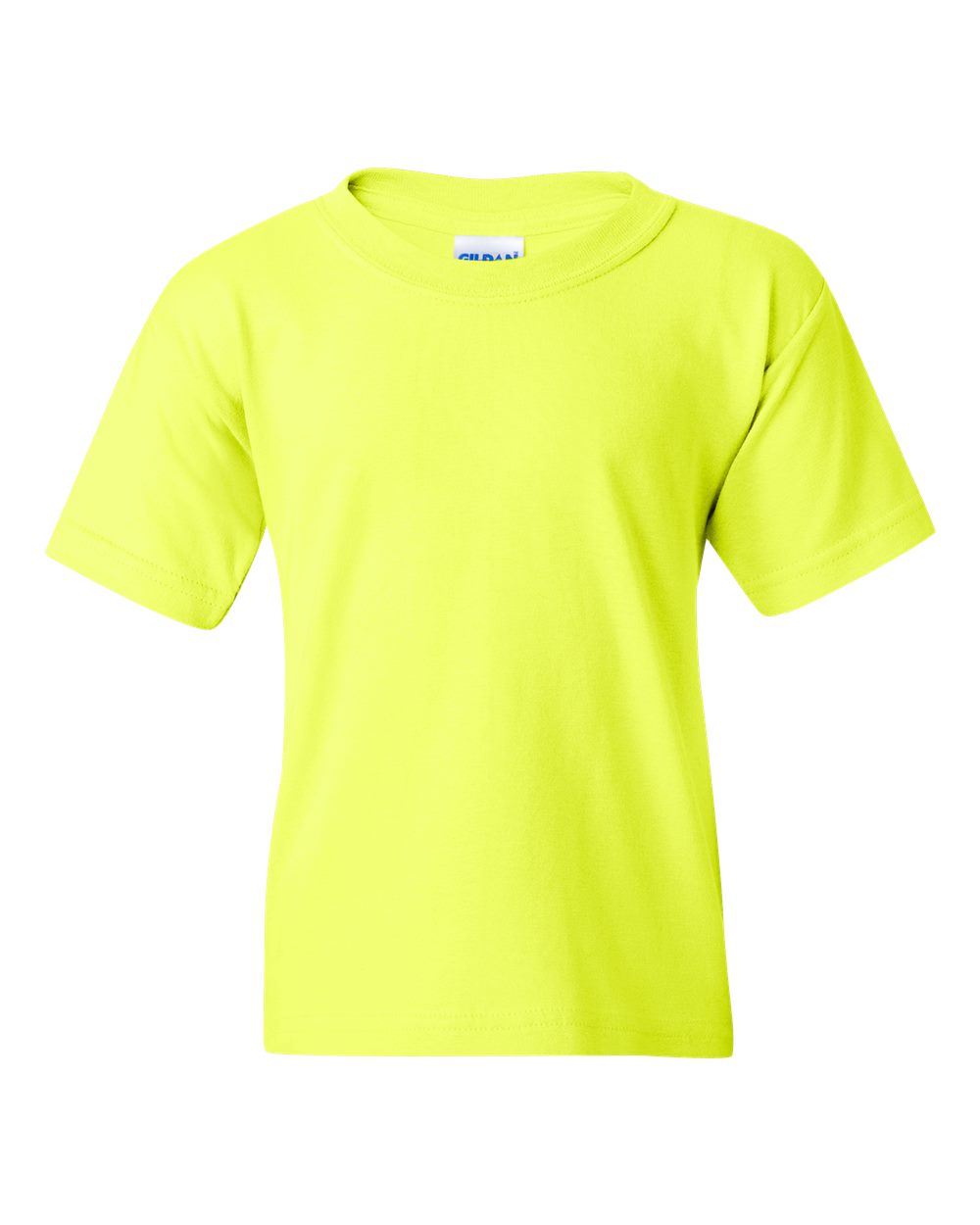 Gildan Youth Heavy Cotton™ T-Shirt. 5000B - Safety Green