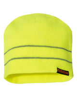 Kishigo High Viz Reflective Beanie. 2826-2827 - Lime