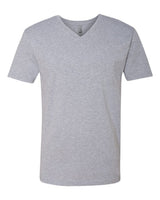 Next Level Unisex Cotton V-Neck Tee. 3200 - Heather Grey