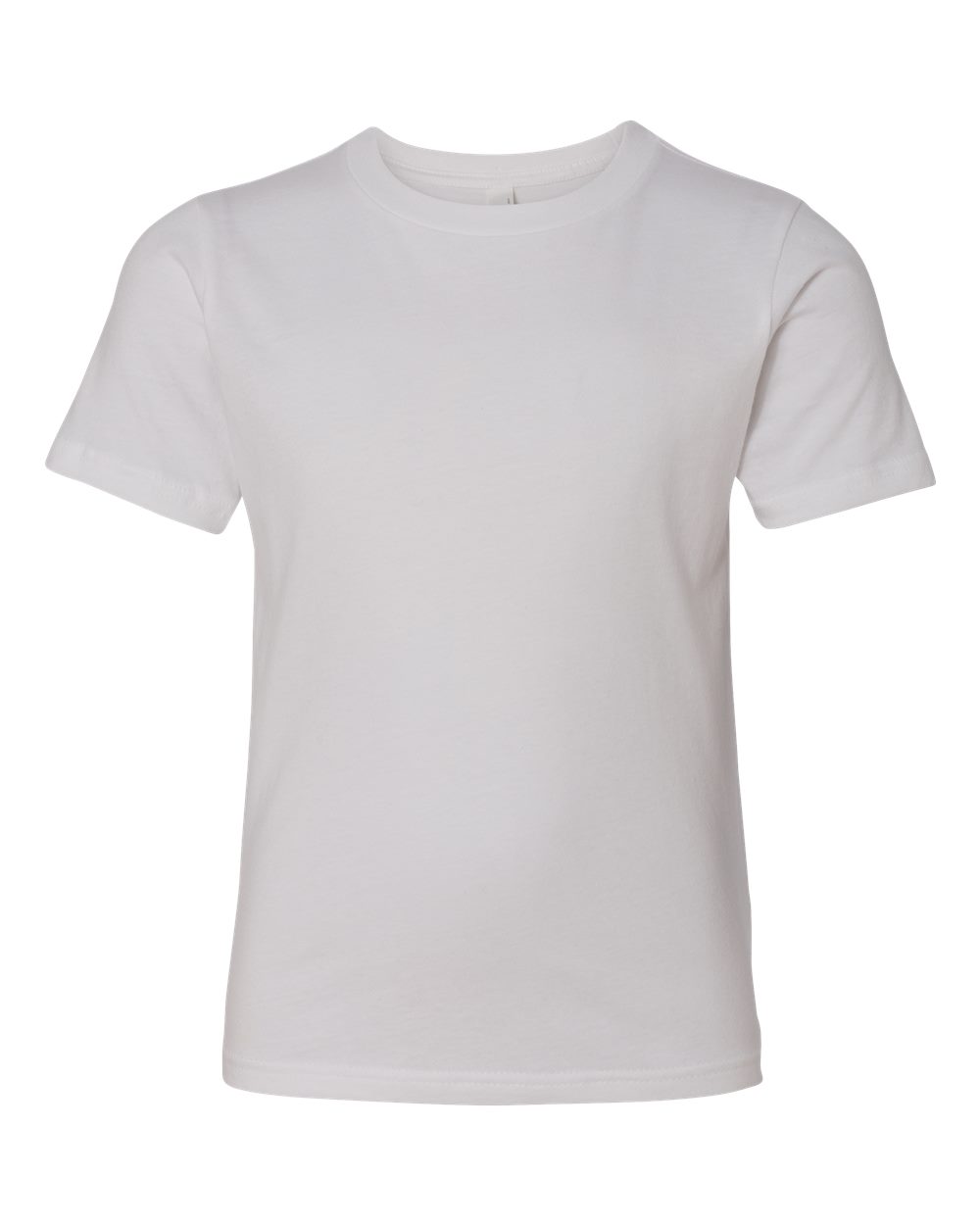 Next Level Youth Cotton Tee. 3310 - White
