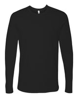 Next Level Unisex Cotton Long Sleeve Tee. 3601 - Black