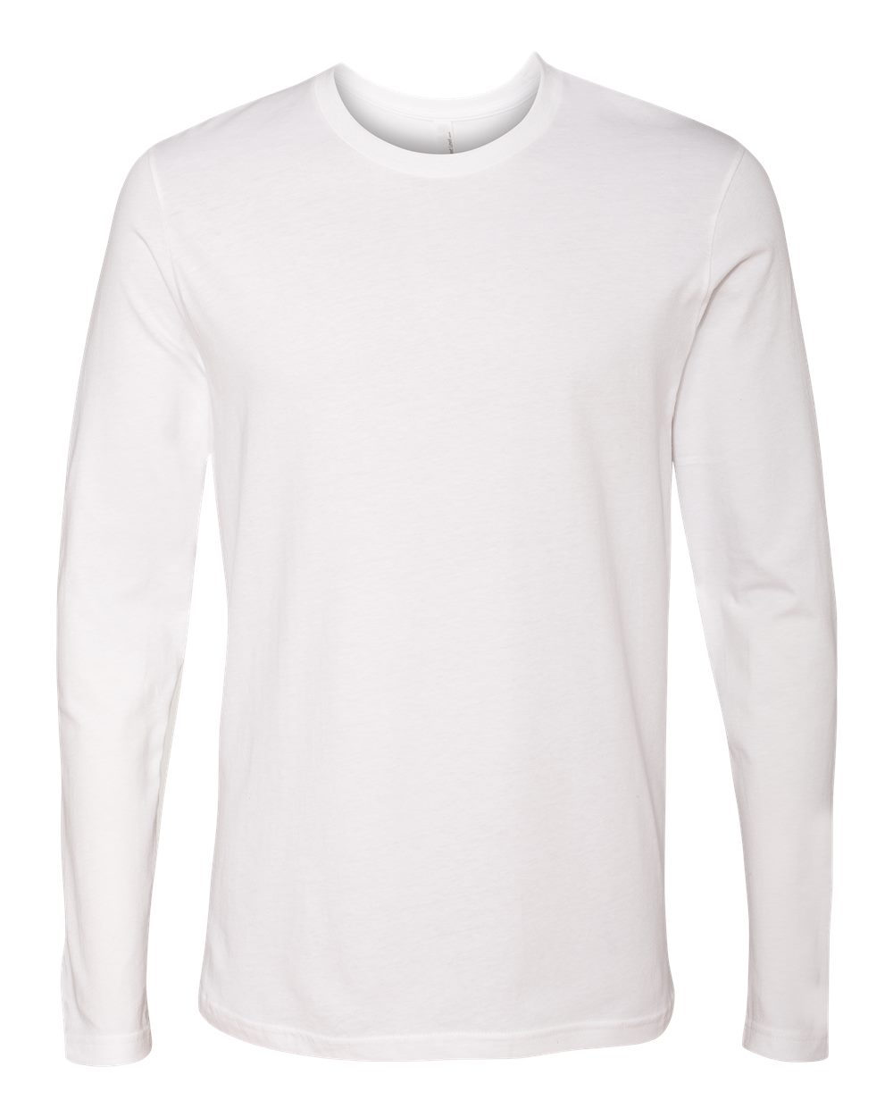 Next Level Unisex Cotton Long Sleeve Tee. 3601 - White