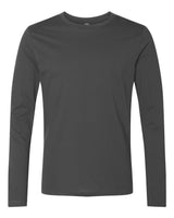 Next Level Unisex Cotton Long Sleeve Tee. 3601 - Heavy Metal
