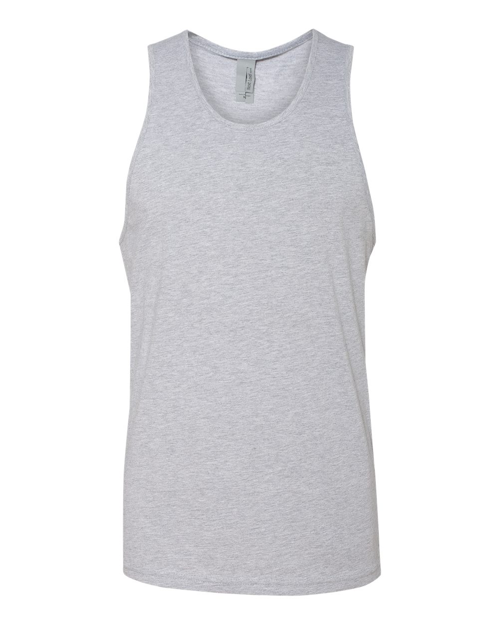 Next Level Unisex Cotton Tank. 3633 - Heather Grey