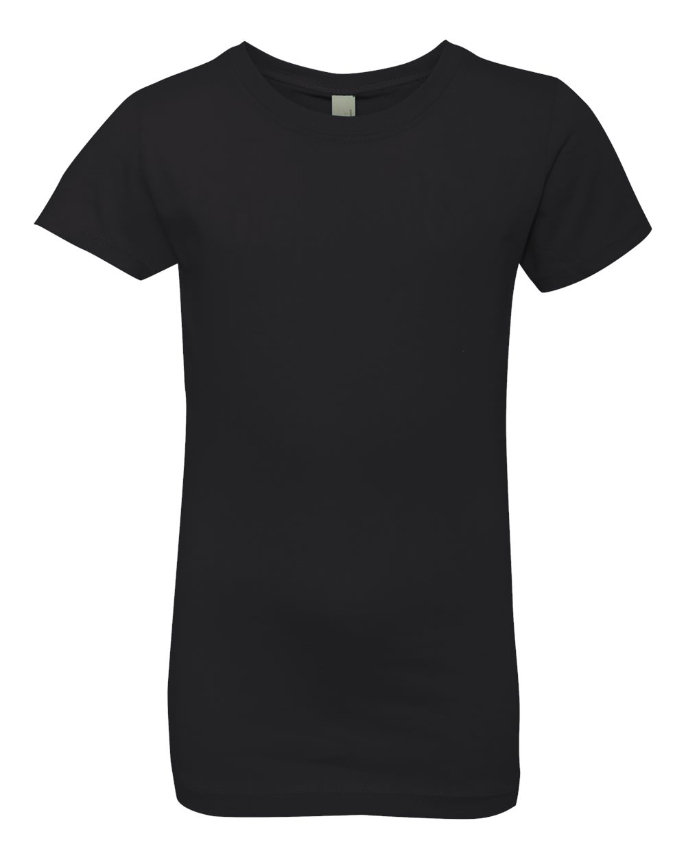 Next Level Girls’ Cotton Princess Tee. 3710 - Black