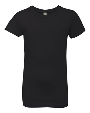 Next Level Girls’ Cotton Princess Tee. 3710 - Black