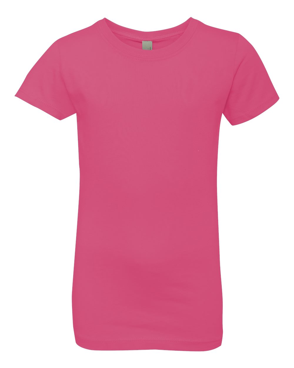 Next Level Girls’ Cotton Princess Tee. 3710 - Hot Pink