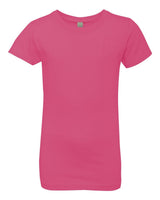Next Level Girls’ Cotton Princess Tee. 3710 - Hot Pink
