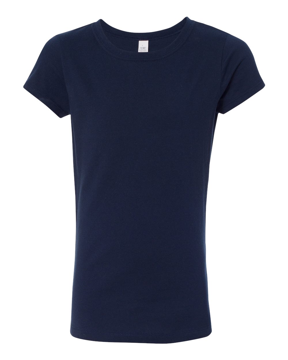 Next Level Girls’ Cotton Princess Tee. 3710 - Midnight Navy