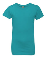 Next Level Girls’ Cotton Princess Tee. 3710 - Tahiti Blue