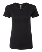 Next Level Women’s Cotton Tee. 3900 - Black