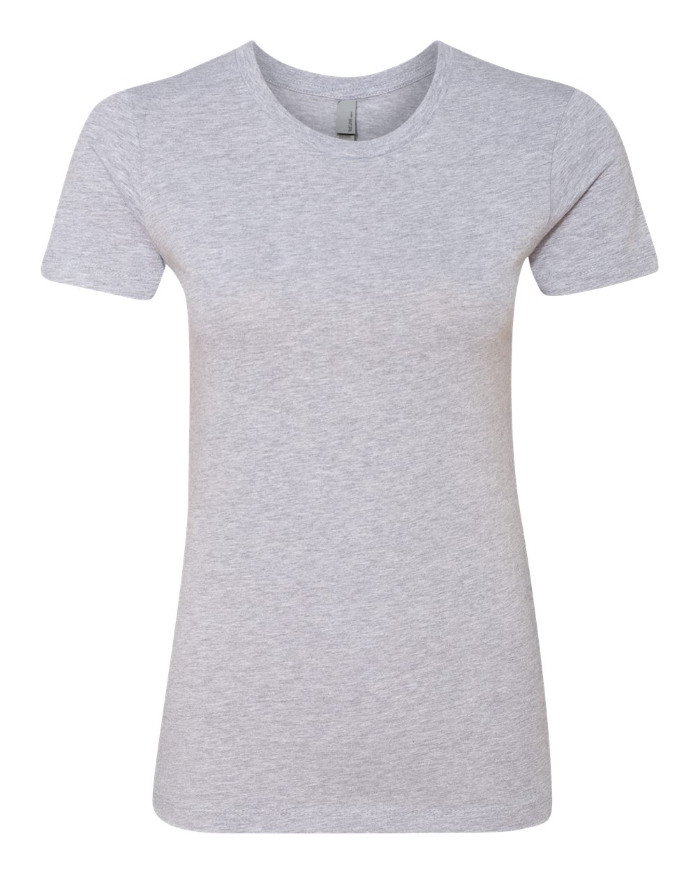 Next Level Women’s Cotton Tee. 3900 - Heather Grey