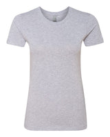 Next Level Women’s Cotton Tee. 3900 - Heather Grey