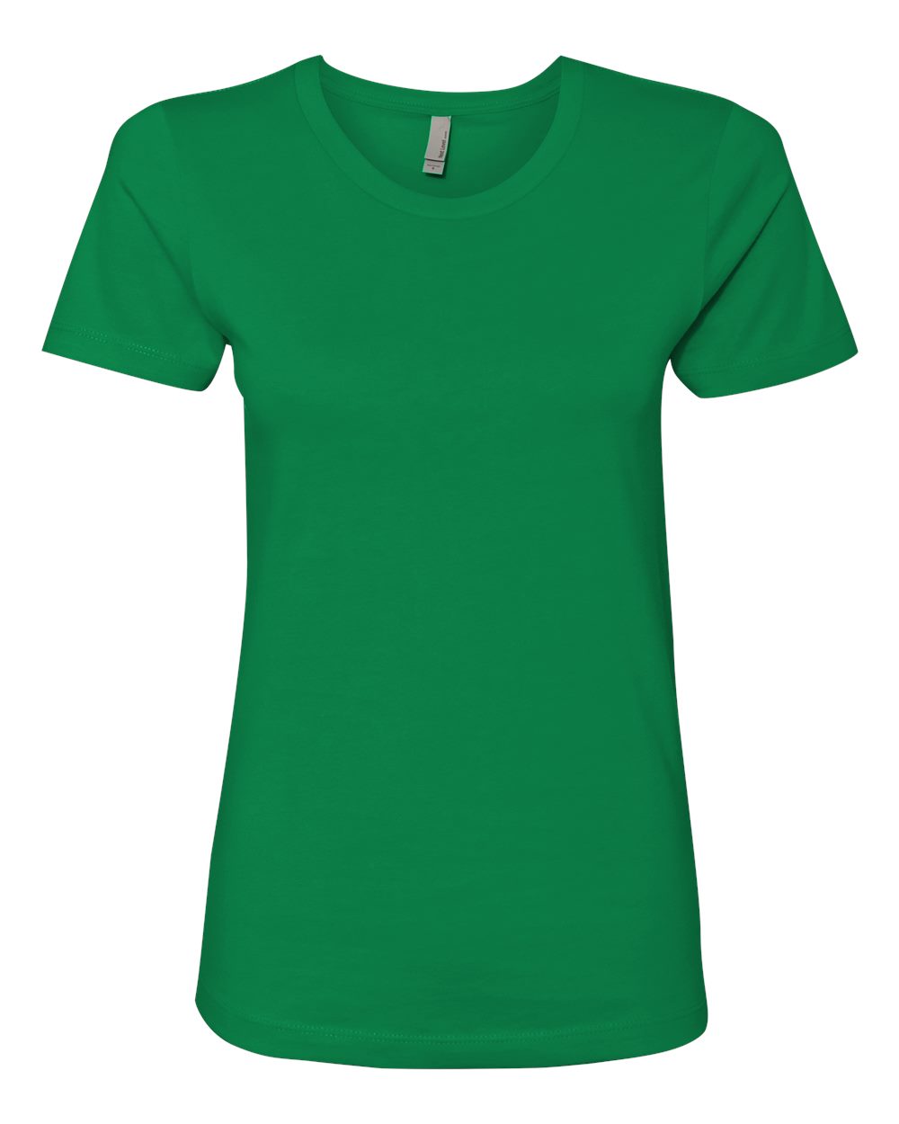 Next Level Women’s Cotton Tee. 3900 - Kelly Green