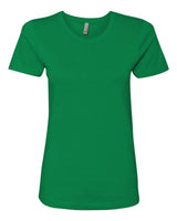 Next Level Women’s Cotton Tee. 3900 - Kelly Green