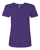 Next Level Women’s Cotton Tee. 3900 - Purple Rush