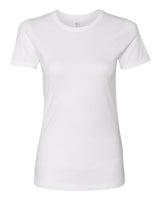Next Level Women’s Cotton Tee. 3900 - White