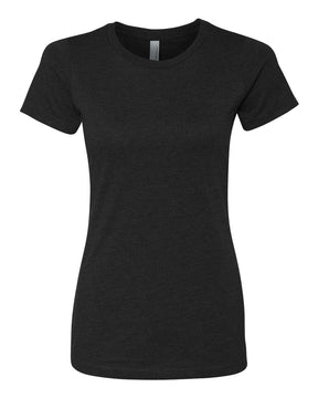 Next Level Women’s CVC Tee. 6610 - Black