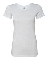Next Level Women’s Triblend Tee. 6710 - Heather White
