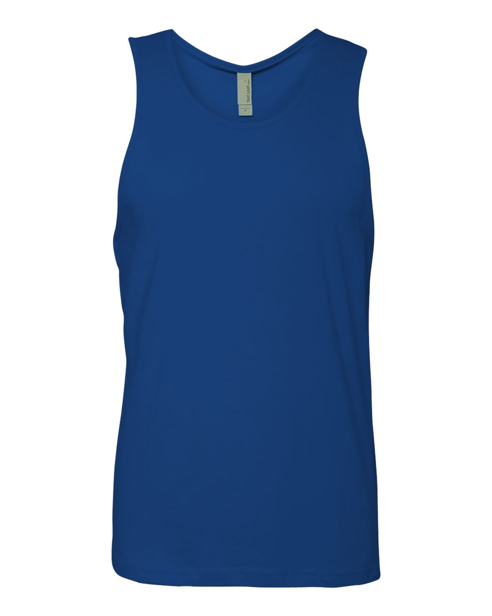 Next Level Unisex Cotton Tank. 3633 - Royal