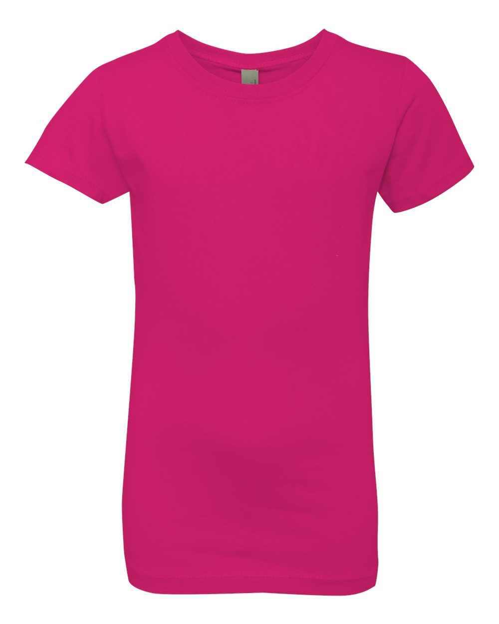 Next Level Girls’ Cotton Princess Tee. 3710 - Raspberry