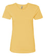 Next Level Women’s Cotton Tee. 3900 - Banana Cream