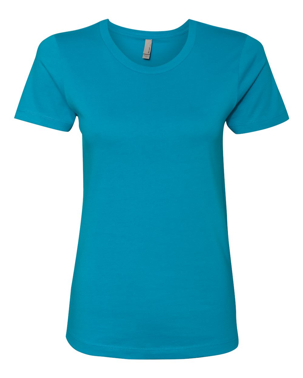 Next Level Women’s Cotton Tee. 3900 - Turquoise