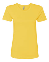 Next Level Women’s Cotton Tee. 3900 - Vibrant Yellow