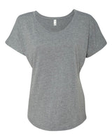 Next Level Women’s Triblend Dolman Tee. 6760 - Premium Heather