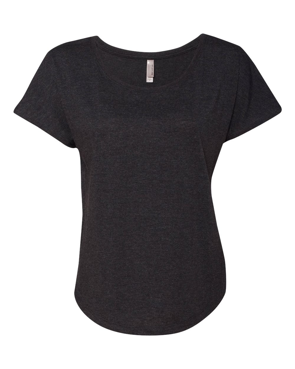 Next Level Women’s Triblend Dolman Tee. 6760 - Vintage Black