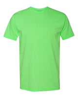 Next Level Unisex CVC Tee. 6210 - Neon Heather Green