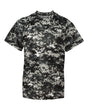 Badger Youth Digital Camo T-Shirt. 2180 - Black Digital