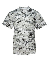 Badger Youth Digital Camo T-Shirt. 2180 - White Digital