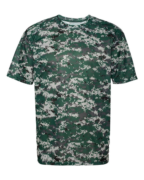 Badger Men's Digital Camo T-Shirt. 4180 - Forest Digital