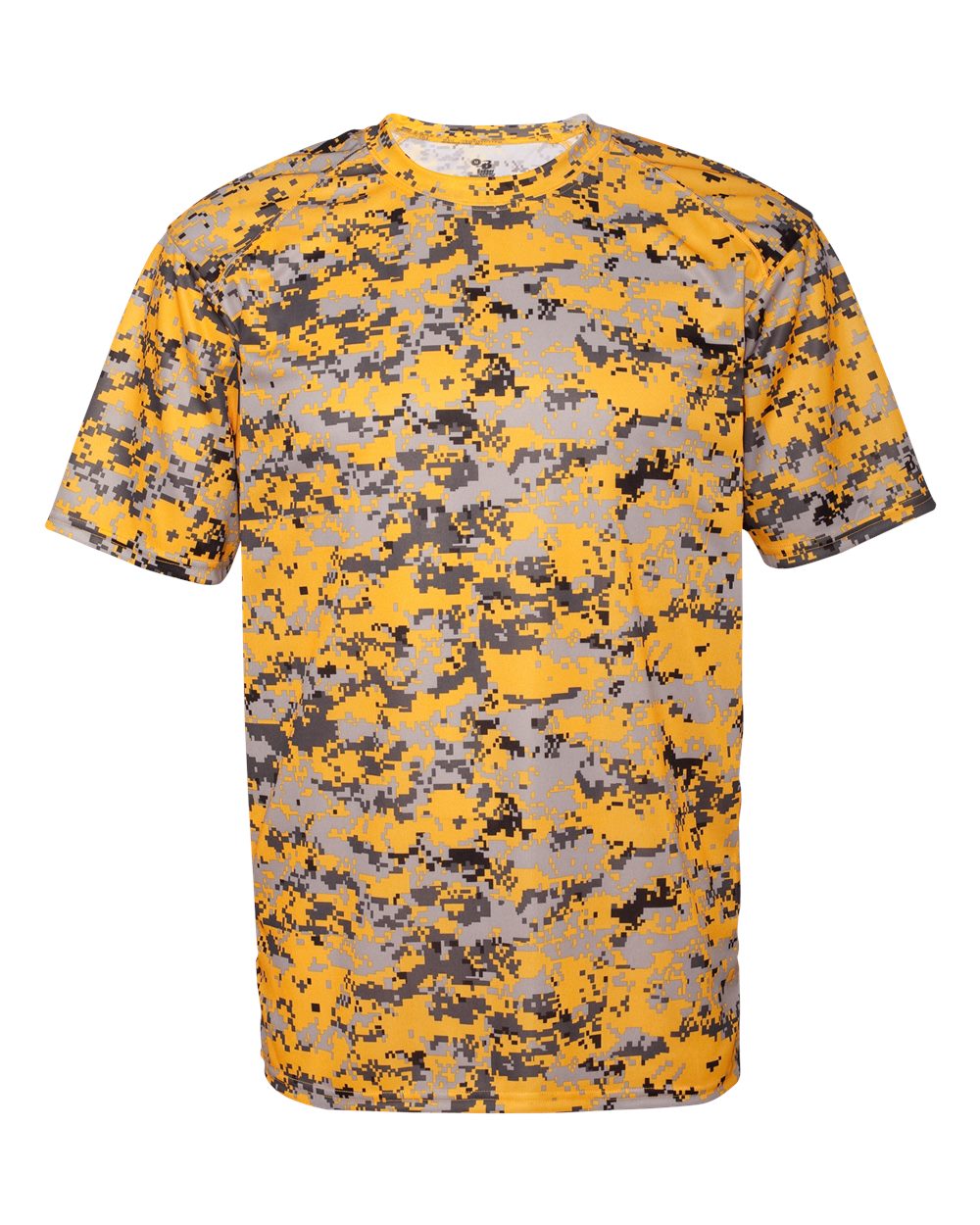 Badger Men's Digital Camo T-Shirt. 4180 - Gold Digital