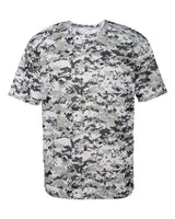 Badger Men's Digital Camo T-Shirt. 4180 - White Digital