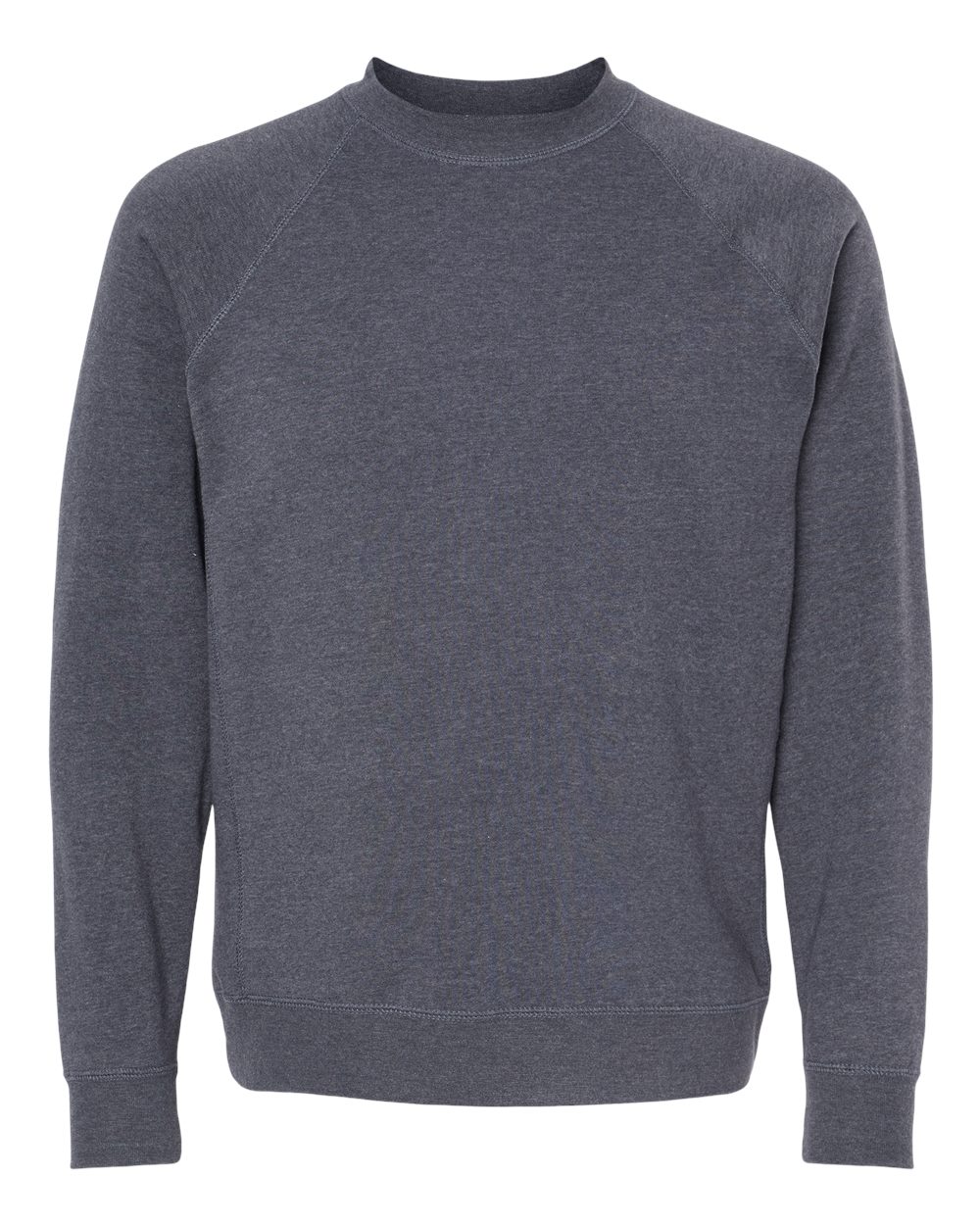 Independent Trading Co. Unisex Special Blend Raglan Crewneck Sweatshirt. PRM30SBC - Midnight Navy
